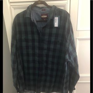 Alesbury BNWT. Double pocket work shirt XXL